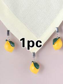 1/2/4pcs Ocean Series Lemon Tablecloth Clips, Suitable For Beach Party, Outdoor Dining Table Cloth Decoration, Picnic, Camping, Wedding, Party, Holiday Celebration Tablecloth Clips - Multicolor - View 13