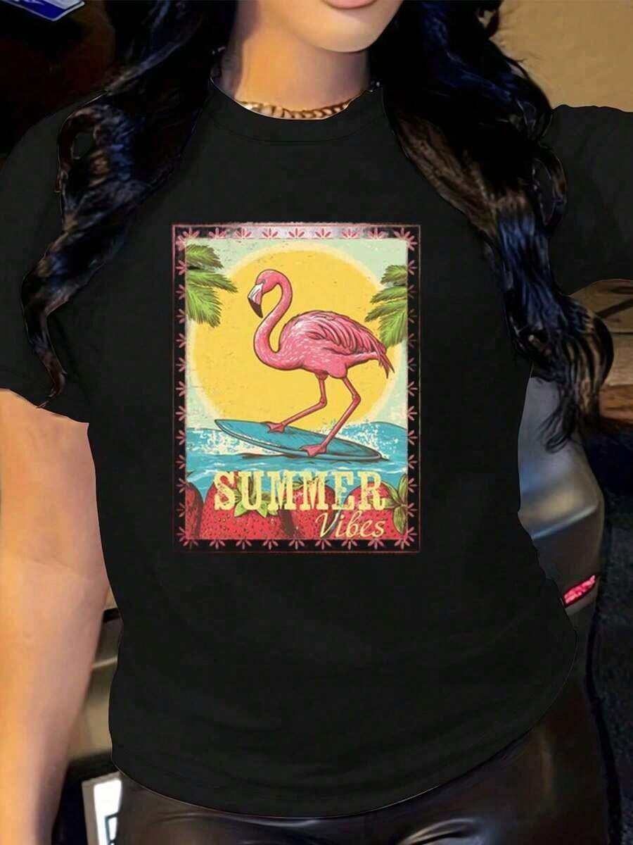 Women T-Shirts - Black - View 1