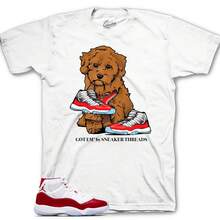 Matching T-Shirts For The Retro 11 Cherry S- Copped Em Sneaker Tees - Shape - View 1