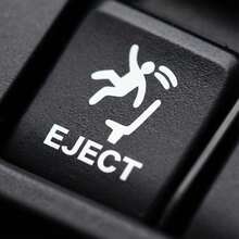 5pcs/Set Funny "Ejection" Button Stickers For Car Dashboard, Interesting Decorative Stickers, Gifts For Car Enthusiasts - Decorative Stickers - View 1