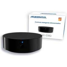 Controle Remoto Universal Wi-Fi Infravermelho Inteligente - Preto - Visão 1