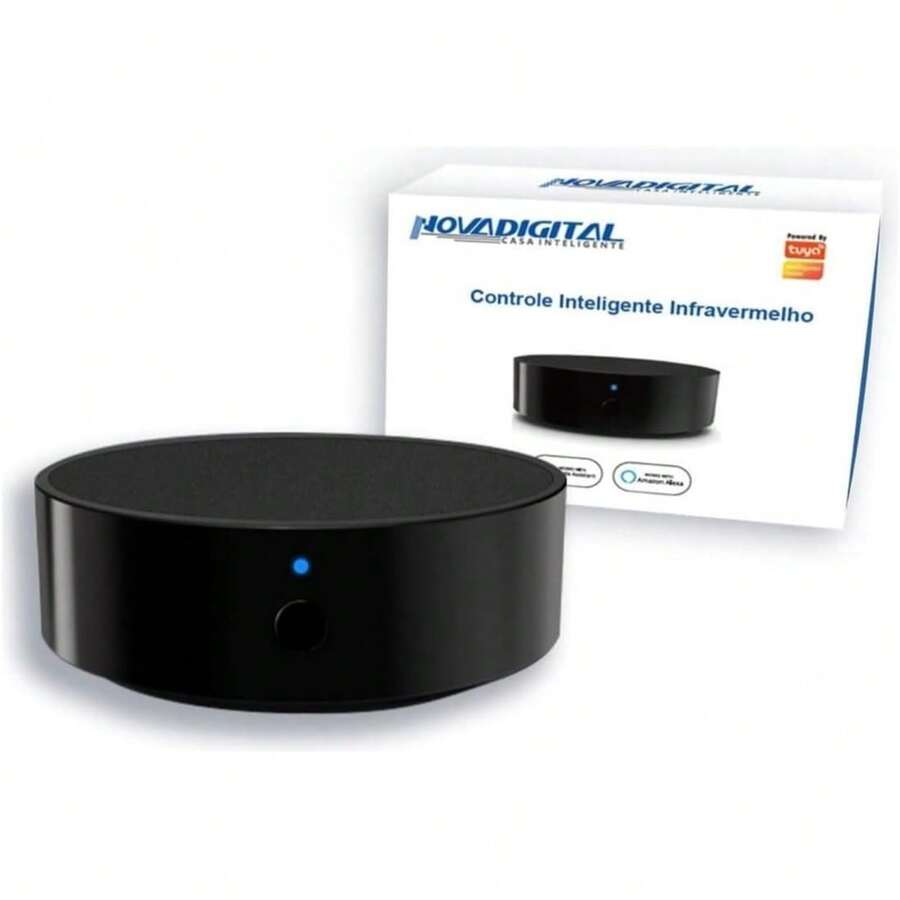 Controle Remoto Universal Wi-Fi Infravermelho Inteligente - Preto - Visão 1