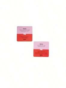 Couples Truth Or Dare Game - Suitable For Travel, 51 Cards, Perfect For Date Night And Valentine's Day - Hot Pink - View 6