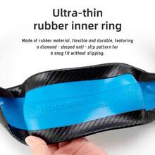 Hocasen Bọc vô lăng, chất liệu da giả sợi carbon mờ kết hợp với da PU đục lỗ thoáng khí, phù hợp với các dòng xe D-MAX/MU-X/ELF/N-Series/FORWARD/F-Series/TRAGA/TRAVIZ và các mẫu xe khác, có các màu đen, đỏ tía, nâu cà phê, cam. - Vỏ bọc vô lăng đục lỗ - Xem 12