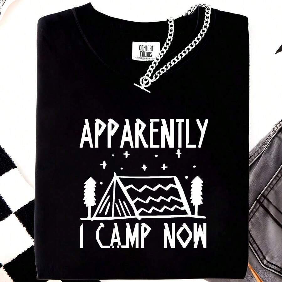 Camiseta Retro para Campamento al Aire Libre con Diseño de Latidos del Corazón y Naturaleza. jpg220g Camiseta de Algodón para Hombre - Camiseta de Uso General de Peso Pesado - Adecuada para todas las personas, ya sean mujeres o hombres. Tela duradera de alta calidad, adecuada para todas las estaciones, suave al tacto pero diseñada para durar. Camisetas transpirables para mujer. en atuendo de otoño. S para woM. en vaC. Conjunto de ropa deportiva. S woM. con un disfraz de Halloween - Negro - Ver 1