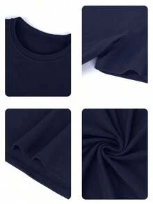 Se vende por separado, no es un conjunto de tres piezas. Camiseta estampada de estilo americano vintage para mujer, suave y cómoda, disponible en varios estilos. Tres diseños para elegir. Hecho de 100% algodón puro, es ideal para hacer ejercicio, uso diario, vacaciones, escuela, oficina y fiestas. - Blanco - Ver 5
