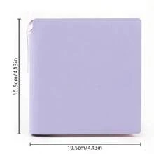 4.13" X 4.13" 馬卡龍色極簡空白筆記本，小正方形學生日記本，可愛文具，迷你計畫本，創意日誌，簡單辦公備忘錄本，學校用品 - 均碼 - 查看 2