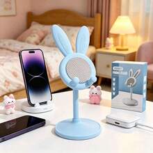 4pcs/2pcs/1pc - New - Best Seller - Cute Rabbit Phone Stand, Adjustable Rabbit Phone Stand, Desktop Cute Rabbit Phone Stand, Suitable For All Phones Desktop Stand, Cute Phone Stand, Phone Accessories, Workspace Accessories, Rabbit Design, Fun Decoration, Independent Design Rabbit Phone Stand Pattern Packaging Box - Multicolor - View 19