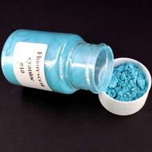 Dofuny Brillante polvere dorata, polvere di cristallo di diamante bianco, polvere di perla neon mica, pigmento per arte di unghie, resina epossidica, sapone, gioielleria, forniture per coloranti artigianali - A - Visualizzare 15