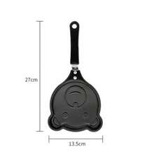 Cartoon Style Frying Pan, Mini Frying Pan, Heart-Shaped Frying Pan, Creative Breakfast, Non-Stick Iron Breakfast Pan, Flat Bottom Frying Pan - View 7