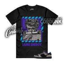 Dunk Copperhead String Negro Brillante Morado Feroz Dashawn Camiseta a juego ENERGY - forma - Ver 1
