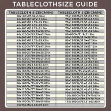1件 0.25mm厚長方形桌布，透明PVC，高品質耐刮桌面保護墊，適用於飯店餐桌布置、居家用餐環境，透明桌面保護墊，時尚桌布 - 白色 - 查看 9