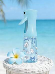 Seestern & Muschel Muster PET Nachfüllbare Reise Sprühflasche, professionelle Hochdruck Zerstäuber Sprühflasche, 200/300ml Hochdruck kontinuierliche automatische Vakuum Fein-Nebel Sprühflasche, Haarstyling Werkzeug, Haarpflegeprodukt, Zubehör, Reiseartikel - Verschiedenfarbig - Übersicht 11