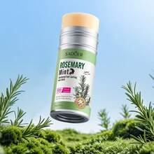 SADOER 一套迷迭香薄荷发蜡棒，带刷子，不油腻，有效控制毛躁，打造卷发造型。适用于所有发质，可用于刘海、发型设计、防卷曲，蕴含天然植物萃取精华，温和萃取自天然植物，也适用于节日、派对、旅行、户外活动、Y2K时尚、角色扮演、感恩节、圣诞节等各种场合，是馈赠佳品。 - 多款 - 查看 8