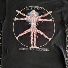 Leeway Born To Expire Album Band Tour Gift For Fan S To 5XL T-Shirt - Negro - Ver 1