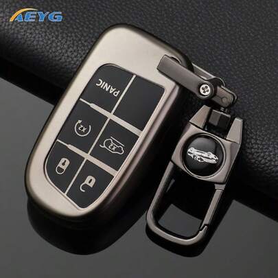 Vỏ bọc chìa khóa xe hơi TPU mới, phù hợp với Renegade Compass Grand Cherokee, phù hợp với Chrysler 300C Pacifica Dodge Accessories