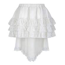 Cosplay Clothing - Retro Short Skirt 4 White - View 2