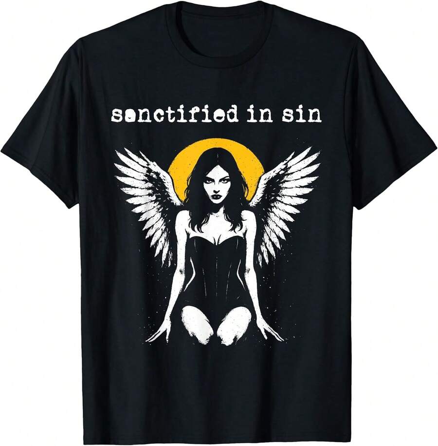 Women T-Shirts - Black - View 1