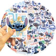 50 miếng dán hình Stitch bé nhỏ theo phong cách Hawaii, lấy cảm hứng từ phim StarCraft của Disney, thích hợp dán lên điện thoại di động, máy tính xách tay, cốc nước, vali, ván trượt. - Nhiều màu - Xem 3
