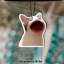Car Air Fresheners - Cute Cat Faces Freshener Hanging 2.76in Ornaments Refresh Air Fragrant Pendant Essential Gift For 2D Flat Car Accessories Decoration Interior Home Household Long-Lasting Scent - Cute Cat Faces - View 14