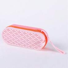 1 pieza Estuche de almacenamiento de gafas de natación universal de dos colores, estuche de gafas transpirable, caja de equipo de natación, colores de macarrón, bolsa de ocio al aire libre de secado rápido, nadador profesional unisex, canasta de regalo de Navidad, Halloween Trick-Or-Treat - Multicolor - Ver 12