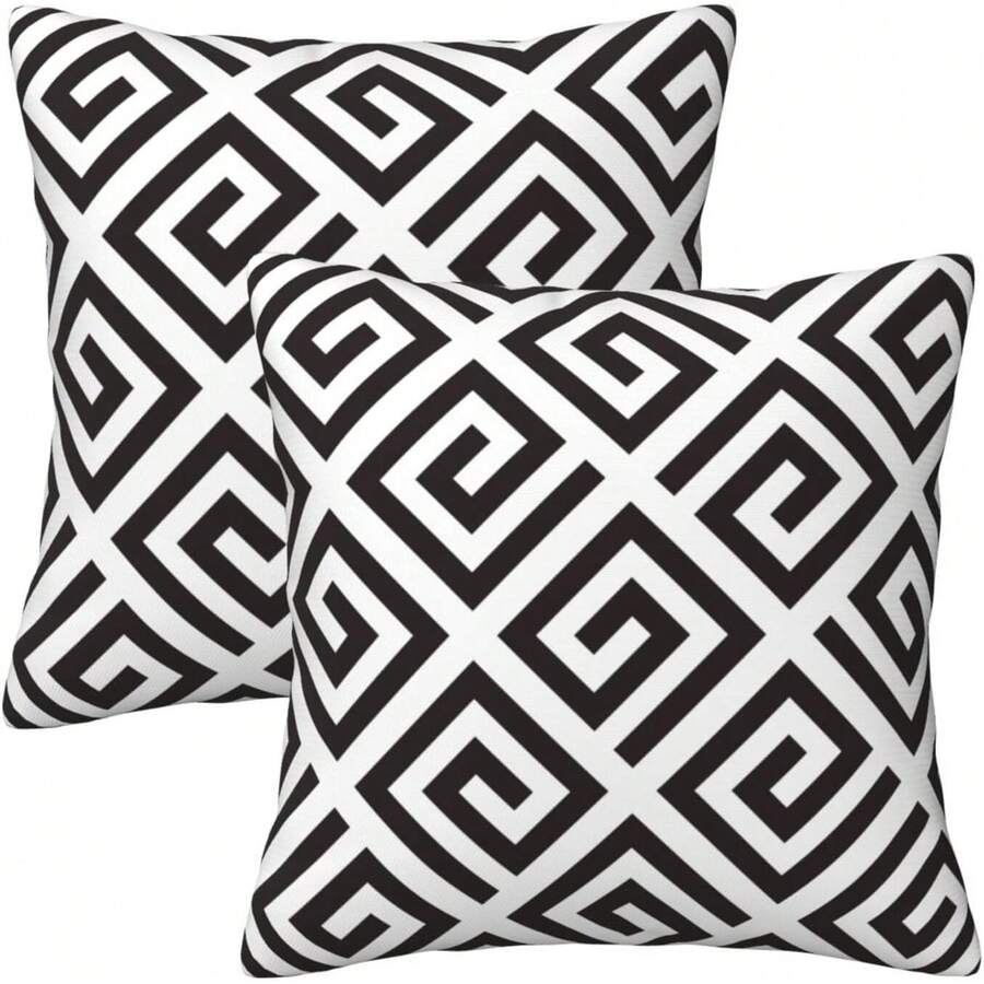 Leopard Print Pillow Covers 18x18 In Couch Cheetah Print Pillow Sets Of 2 Modern Decorative Square Throw Pillows Home Living Room Bedroom Bed Cushion Outdoor - 款式F - 查看 1