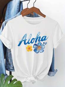 Women T-Shirts - White - View 6