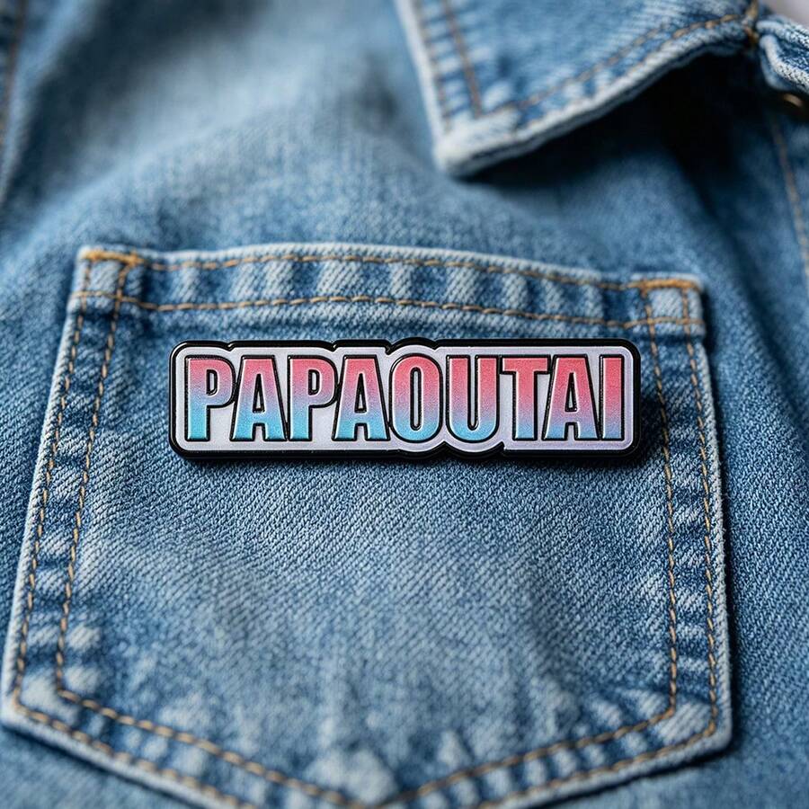 PAPAOUTAI Emaille Brosche Mode Dekorative Broschen Verzierungen Revers Tasche Abzeichen Schmuck Geschenke - Verschiedenfarbig - Übersicht 1