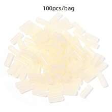 100 hạt/gói hạt nhựa acrylic giả ngọc bích màu vân mây, hạt trang trí vòng tay, dây chuyền thời trang thanh lịch, thích hợp cho nam và nữ tự làm trang sức mùa xuân/hè. - Hạt ngọc bích hình ống - Xem 19
