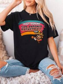 Women T-Shirts - Black - View 7