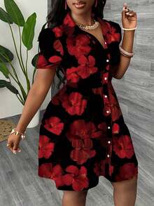 Women Plus Size Sports Dresses - Multicolor 2 - View 5