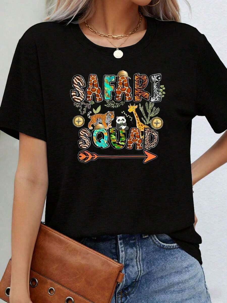 Women T-Shirts - Black - View 1