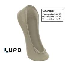 Kit Of 2 Lupo Basic Seamless Slipper Socks With Silicone 03287-088 - Beige - View 3