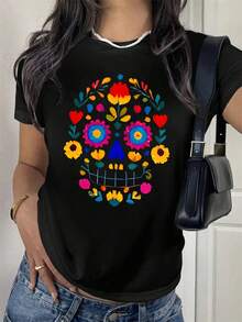 Plus Size T-Shirts - Black - View 1
