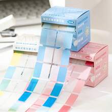 120pcs/Box Glitter Macaron Color Memo Notes, Suitable For Office And Teaching Planning Reminder Stickers - one-size - View 9