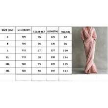 DAILY DOSE 2026 New Elegant Solid Color V Neck Long Sleeve Slit Waist Pocket Midi Dress For Women Chic European And American Style Party Casual Bodycon Maxi Dress With Side Slits, Girls' Gifts - bblue - 查看 8