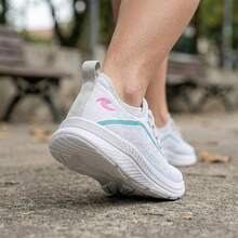 Women's Valente Walking Gym Training Shoes Promotion - 白色 水綠色 - 查看 2
