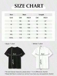 1 Piece Matching T-Shirt With Pink Heart Design "Loser Lover Pink Drip" For Men And Women - Artistic Print T-Shirts - Crop Tops - Summer Clothing - Men's T-Shirt - Summer Tops - 180g 100% Cotton T-Shirt, Designs Are Fully Printed. Unisex. 180g 100% Cotton - 白色 - 查看 7