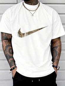 Men T-Shirts - 白色 - 查看 1