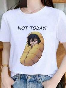 Camiseta de cuello redondo2026Camiseta de cuello redondo2026 Camisetas casuales para el Día de la Tierra para niños, Camiseta de manga corta con cuello redondo y estampado casual para hombre Not Today Shota Aizawa Eraserhead My Hero Academias Camiseta estampada Harajuku para mujer Camiseta casual básica de cuello redondo y manga corta Y2K Adecuada para todas las estaciones, ropa de verano. Camisetas para Bebés, Conjunto a Juego para Madre e Hija, Ropa de Navidad para Niña, Camisetas, Regalos para Adolescentes, Regalos para Niños, Ropa de Navidad para Niños, Tops para Adolescentes, Ropa para Niñas, Ropa para Niñas Adolescentes, Ropa para Hombres, Camiseta para Mujer, Regalo Perfecto para la Vuelta al Cole y el Día de la Madre, Conjuntos para Padres e Hijos, Camiseta con estampado kawaii, Top de estilo urbano hip-hop, blusas para mujer, La elección perfecta para tus conjuntos de San Valentín, afiliado de , camiseta masculina con gráfico divertido. - Blanco - Ver 7