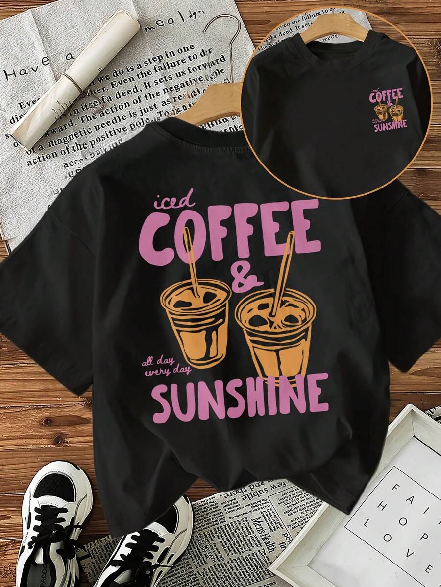 Women T-Shirts - Black - View 1