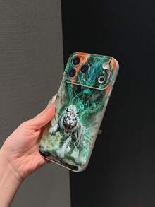 1个威猛动物老虎+龙图腾软TPU材质保护壳，摄像头全开孔，适合作为礼物送给朋友，兼容 17 Pro Max、16 Pro Max、15、14、13、12、11、XS Max、XR、7/8 Plus、12/13 Mini以及Galaxy S26 Ultra、S25 Ultra、S26 Plus、S26、S25 FE、A57、A56、A54、A17、A16、A15、A07、A06、A05S、S26、S25、S24、S23、S22。 - 彩色 - 查看 3
