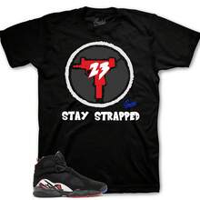 Sports Jerseys Matching The Retro Playoffs 8 Tank Top - Shape - View 1
