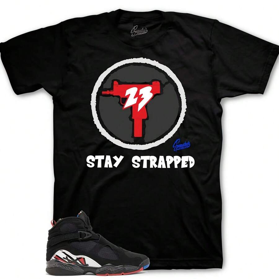 Sports Jerseys Matching The Retro Playoffs 8 Tank Top - Shape - View 1