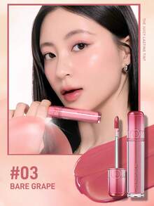 Rom&nd Romand 持久保湿唇膏，滋养保湿，纯色，3.5克/0.12盎司 - 03 BARE GRAPE - 查看 12