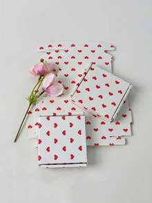 10PCS Small Packing Boxes- Mailing Boxes, Open Design, Suitable For Occasions Like Valentine's Day, Christmas, Halloween, Birthdays, Etc., Compatible With Envelopes And Postal Services,For Business, Office, Crafts, And Gift Packaging, Easy To Store. - View 5