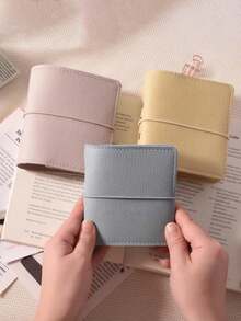 Mini Faux Leather Pocket Photo Album, 3-Ring Clear Photo Card Holder, Portable Collection Of Celebrity, Idol, Couple Photos, 3-Inch Album, High-Quality Loose-Leaf Photo Album, Instant Camera Accessories, Multi-Color Photo Notebook, Best Gift For Friends, Graduation, Back To School - Multicolor - View 9