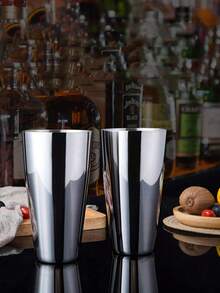Coctelera de acero inoxidable de Boston de 20oz/24oz, Set de 10 piezas de Kit de herramientas de bar, regalo para el padre - Multicolor - Ver 5