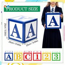 Back To School Party Decoration Set - ABC123 Colorful Letter & Number Stacking Balloon Box, Suitable For Kindergarten, School Theme Events Decor - View 4