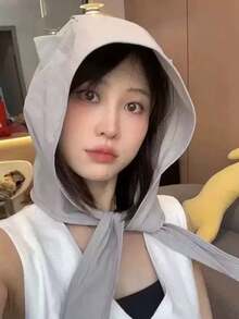 女士可爱猫耳遮阳帽，带护颈和宽帽檐 - 可折叠户外遮阳帽，适合夏季旅行、海滩、旅游等场合。 - 貓耳朵遮陽帽 - 查看 7